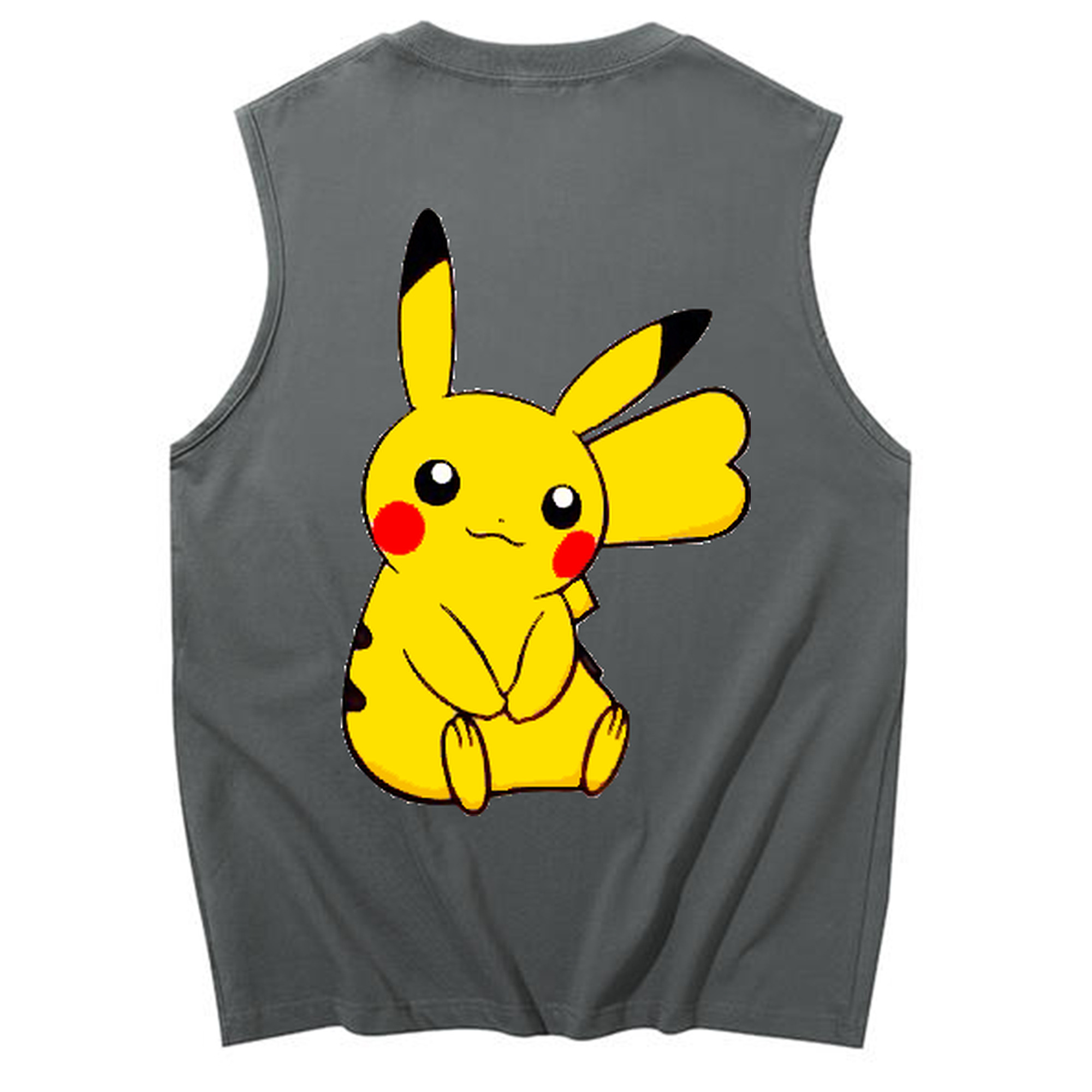 （画像用） ポケットモンスター Pokémon コットン100％タンクトップ（背面プリント）